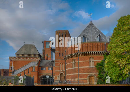 Die Rückseite der Royal Shakespeare Company neue Swan Theatre in Stratford-upon-Avon Stockfoto