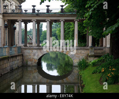 Königspalast in der Lazienki-Park Stockfoto