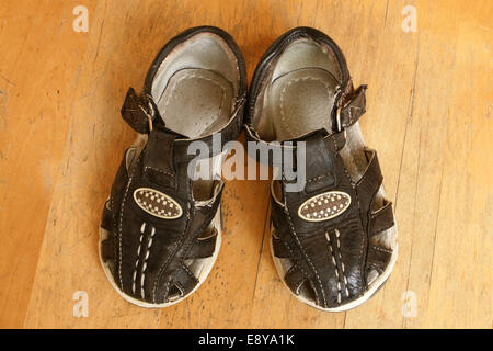 Kinder Sandalen Stockfoto