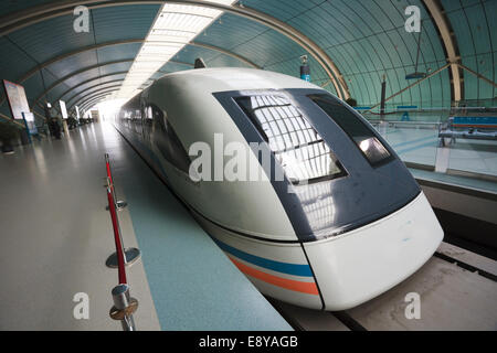 Magnetschwebebahn Stockfoto