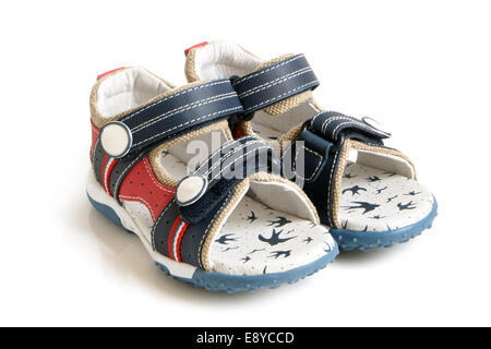 Kinder Sandalen Stockfoto