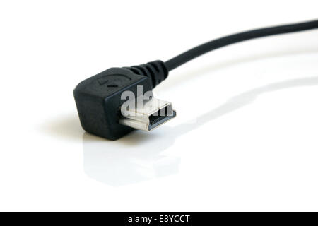 Mini-USB-Kabel Stockfoto