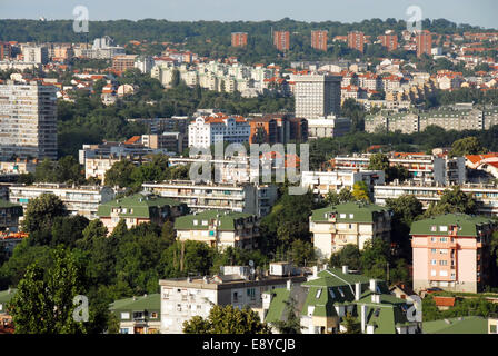 Belgrad-Ansicht Stockfoto