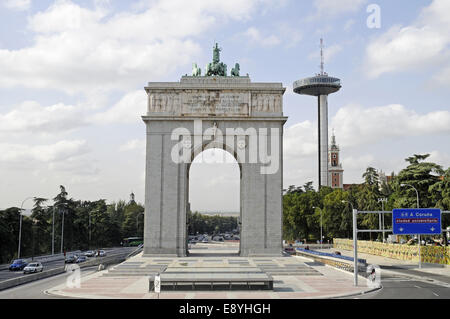 Arco De La Victoria Stockfoto