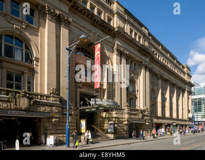 Das Gebäude des Royal Exchange Theatre, Cross Street, Manchester, England, Großbritannien. Stockfoto