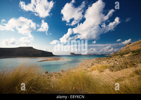 Sommer-Ansicht von Balos beach Stockfoto