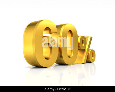 60 Rabatt 3d Bild Goldgrund Stockfoto