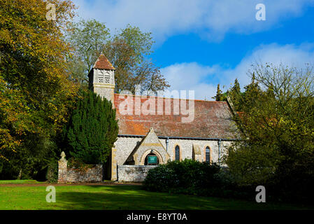 Alle Heiligen Pfarrkirche, Hinton Ampner, in der Nähe von Alresford, Hampshire, England UK Stockfoto