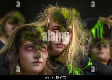 Tänzer, Kinderfest, Harpa, Reykjavik, Island Stockfoto