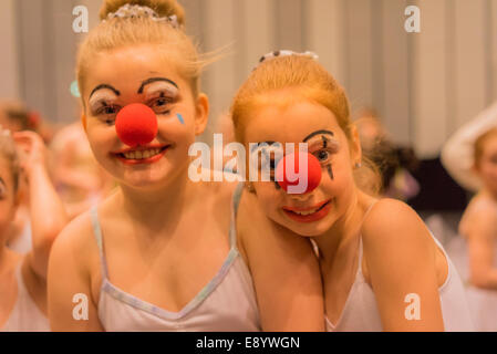 Ballett-Tänzer, Kinder Festival, Harpa, Reykjavik, Island Stockfoto