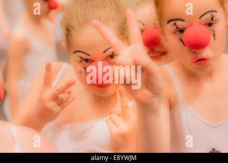 Ballett-Tänzer, Kinder Festival, Harpa, Reykjavik, Island Stockfoto