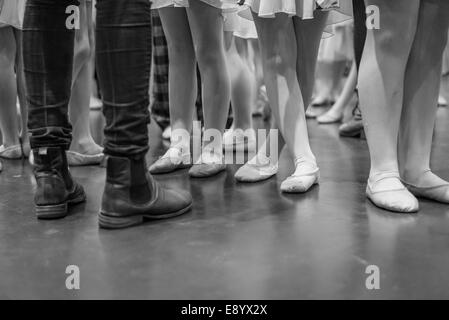Ballett-Tänzer, Kinder Festival, Harpa, Reykjavik, Island Stockfoto