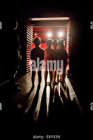 Ballett-Tänzer, Kinder Festival, Harpa, Reykjavik, Island Stockfoto