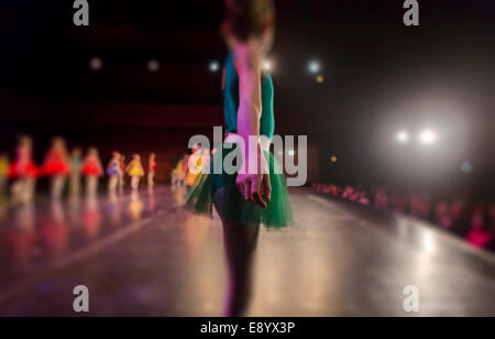 Ballett-Tänzer, Kinder Festival, Harpa, Reykjavik, Island Stockfoto