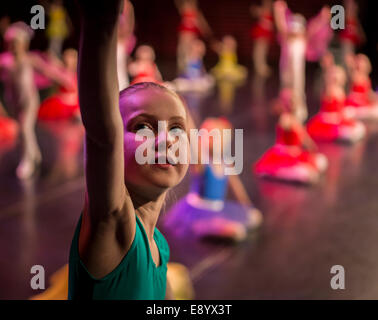 Ballett-Tänzer, Kinder Festival, Harpa, Reykjavik, Island Stockfoto