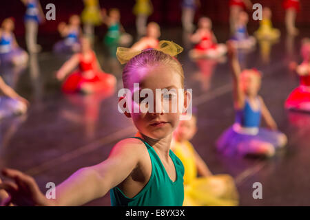 Ballett-Tänzer, Kinder Festival, Harpa, Reykjavik, Island Stockfoto