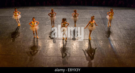 Ballett-Tänzer, Kinder Festival, Harpa, Reykjavik, Island Stockfoto