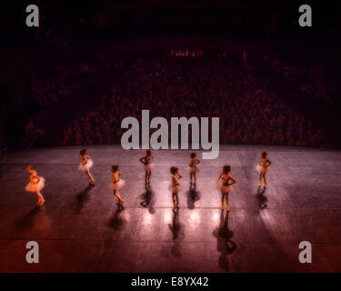 Ballett-Tänzer, Kinder Festival, Harpa, Reykjavik, Island Stockfoto