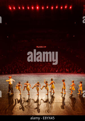 Ballett-Tänzer, Kinder Festival, Harpa, Reykjavik, Island Stockfoto