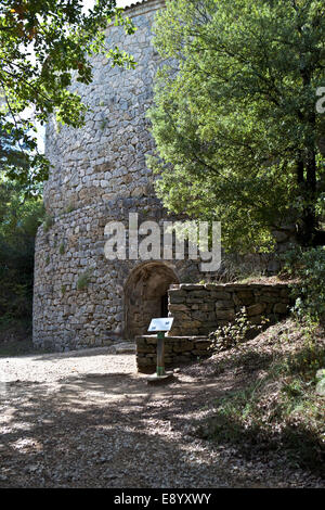 Glacière Pivaut, Mazaugues (Var, Frankreich) Stockfoto