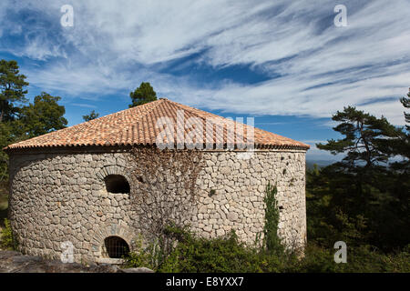 Glacière Pivaut, Mazaugues (Var, Frankreich) Stockfoto