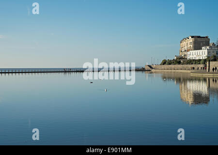 Marine Lake, Weston-super-Mare, Somerset, England Stockfoto