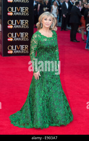 Laurence Olivier Awards statt an der Königlichen Opernhaus - Ankünfte mit: Lesley Garrett Where: London, Vereinigtes Königreich bei: 13. April 2014 Stockfoto