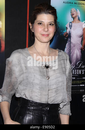 Premiere des Lady Day Emersons Bar und Grill am Kreis in Square Theatre - Ankünfte.  Mitwirkende: Marisa Tomei Where: New York, New York, Vereinigte Staaten von Amerika bei: 13. April 2014 Stockfoto