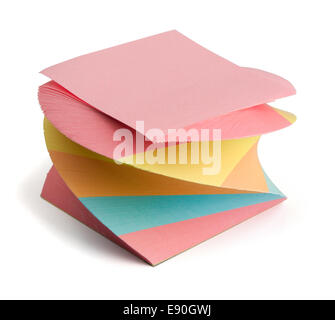 Farbe-Notizen Stockfoto