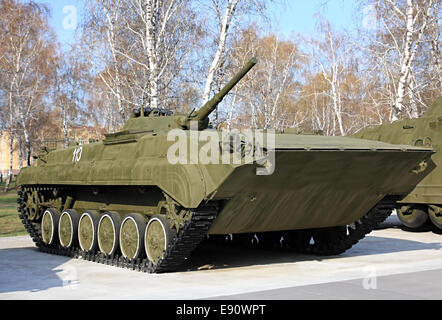 Panzer BMP-1. Stockfoto