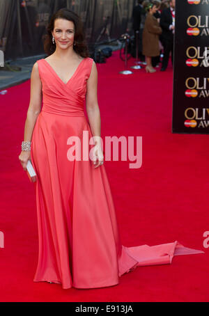 Laurence Olivier Awards 2014 statt an der Königlichen Opernhaus - Ankünfte mit: Kristin Davis wo: London, Vereinigtes Königreich bei: 13. April 2014 Stockfoto