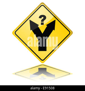 Entscheidungsfindung Stockfoto