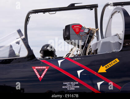 Cockpit der Albatros Stockfoto