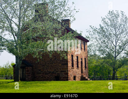 Altes Steinhaus Manassas Battlefield Stockfoto