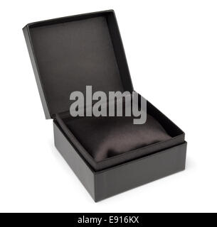 Schwarzen Geschenkkarton Stockfoto