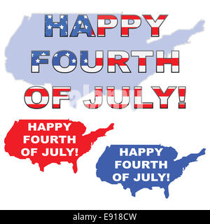 Happy 4th of July Stockfoto