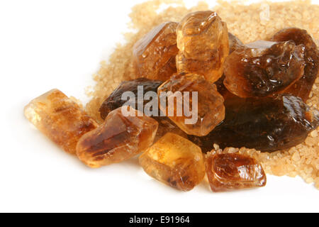 Großen karamellisierten Zucker und Zucker-sand Stockfoto