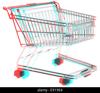 Einkaufswagen Stockfoto