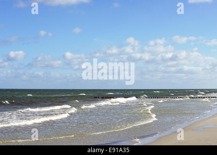 Strand am Meer Stockfoto