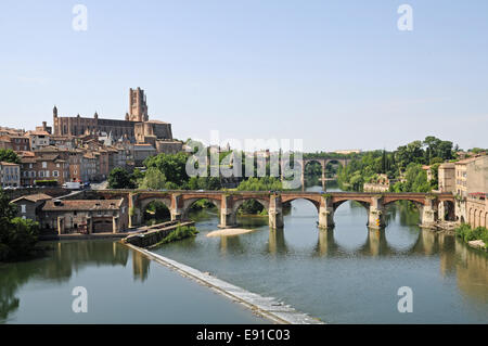 Cathedrale Sainte-Cecile d'Albi oder Albi Kathedrale Stockfoto