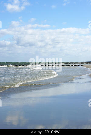 An der Küste Stockfoto