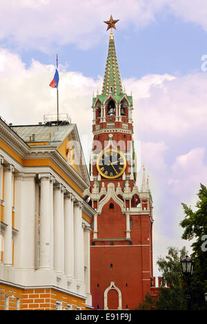 Turm der Kreml in Moskau Stockfoto