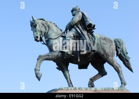 Cavalier-Denkmal Herzog Ernst II. Coburg Stockfoto