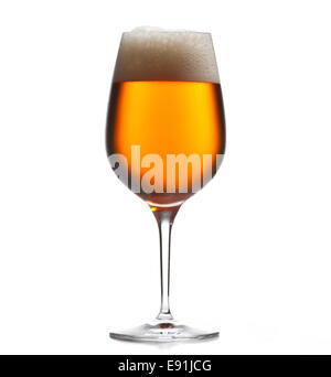 Großes Bier Becher gekühlt Stockfoto