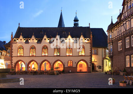 Rathaus von Goslar Stockfoto