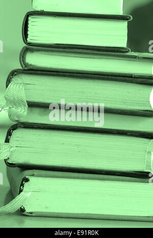 Bücher-Stapel Stockfoto