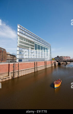 Moderne Architektur in Hamburg, Deutschland Stockfoto