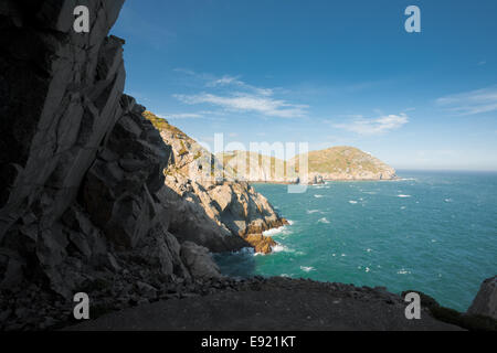 Andong Tunnel Ausfahrt Ansicht Stockfoto