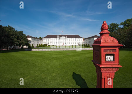 Schloss Bellevue in Berlin, Deutschland Stockfoto