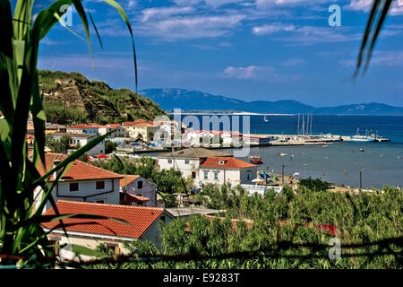 Sandy-Insel Susak-Hafen Stockfoto